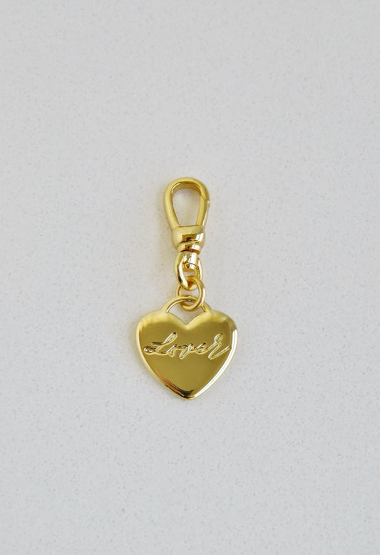 Lover Charm with Swivel Clasp