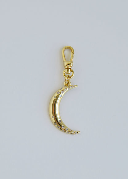 Trust Your Intuition - Crescent Moon Charm on Clasp