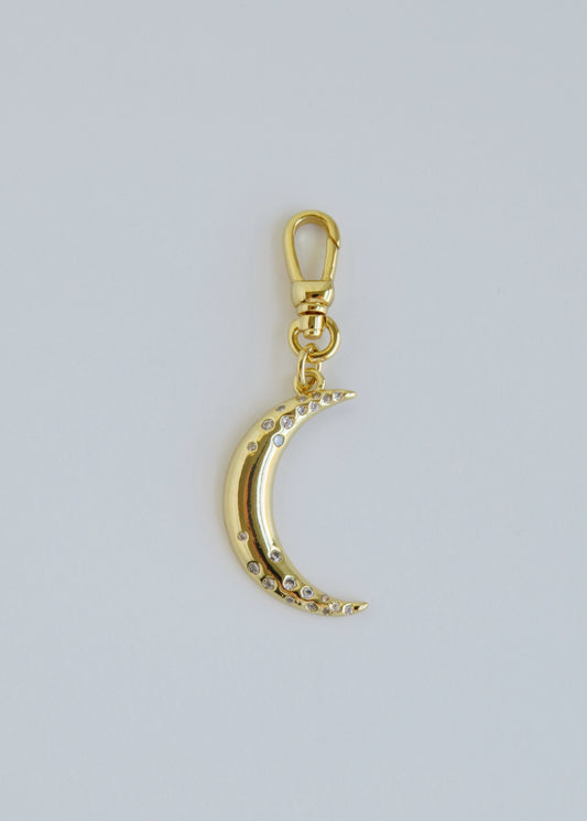 Trust Your Intuition - Crescent Moon Charm on Clasp