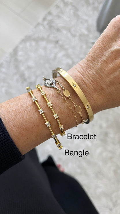 Davina Studded Diamond Bracelets