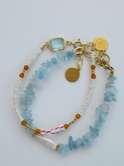 Beachy Blue Bracelets