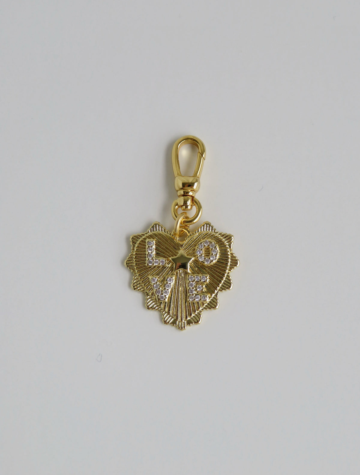 Radiant Love Charm on Clasp