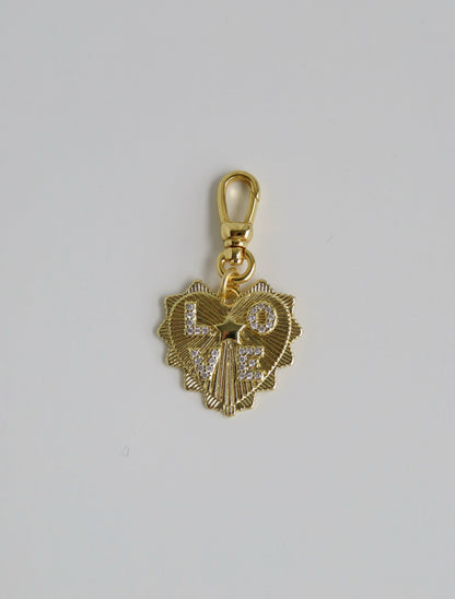 Radiant Love Charm on Clasp
