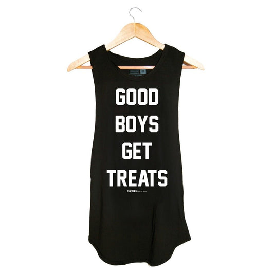 Good Boys Get Treats Women's Tank Top | Gift for Dog Moms | Made in USA