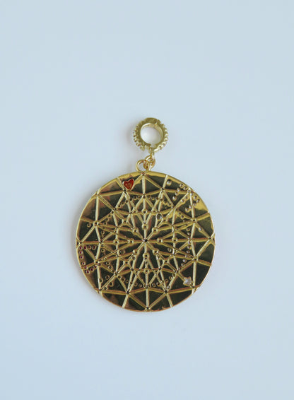 Celestial Evil Eye Good Luck Charm with Clasp