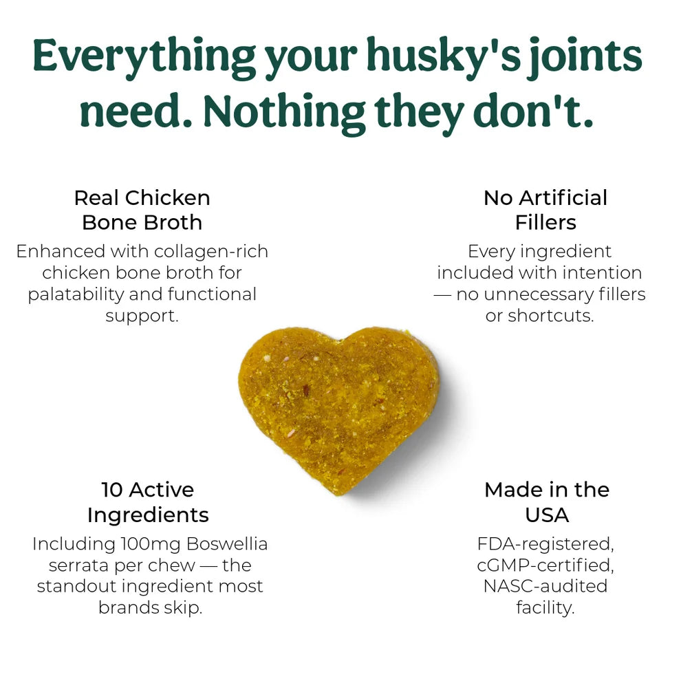 Foster Sponsor - The Wolf Society Hip & Joint Chews + Love's Legacy Coffee