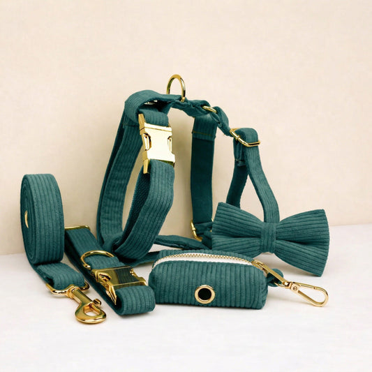 Dark Green Corduroy Set