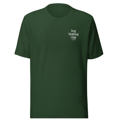 Dog Walking Club T-Shirt | Gift for Dog Lovers & Dog Walkers | Puppies Soft™ Fabric