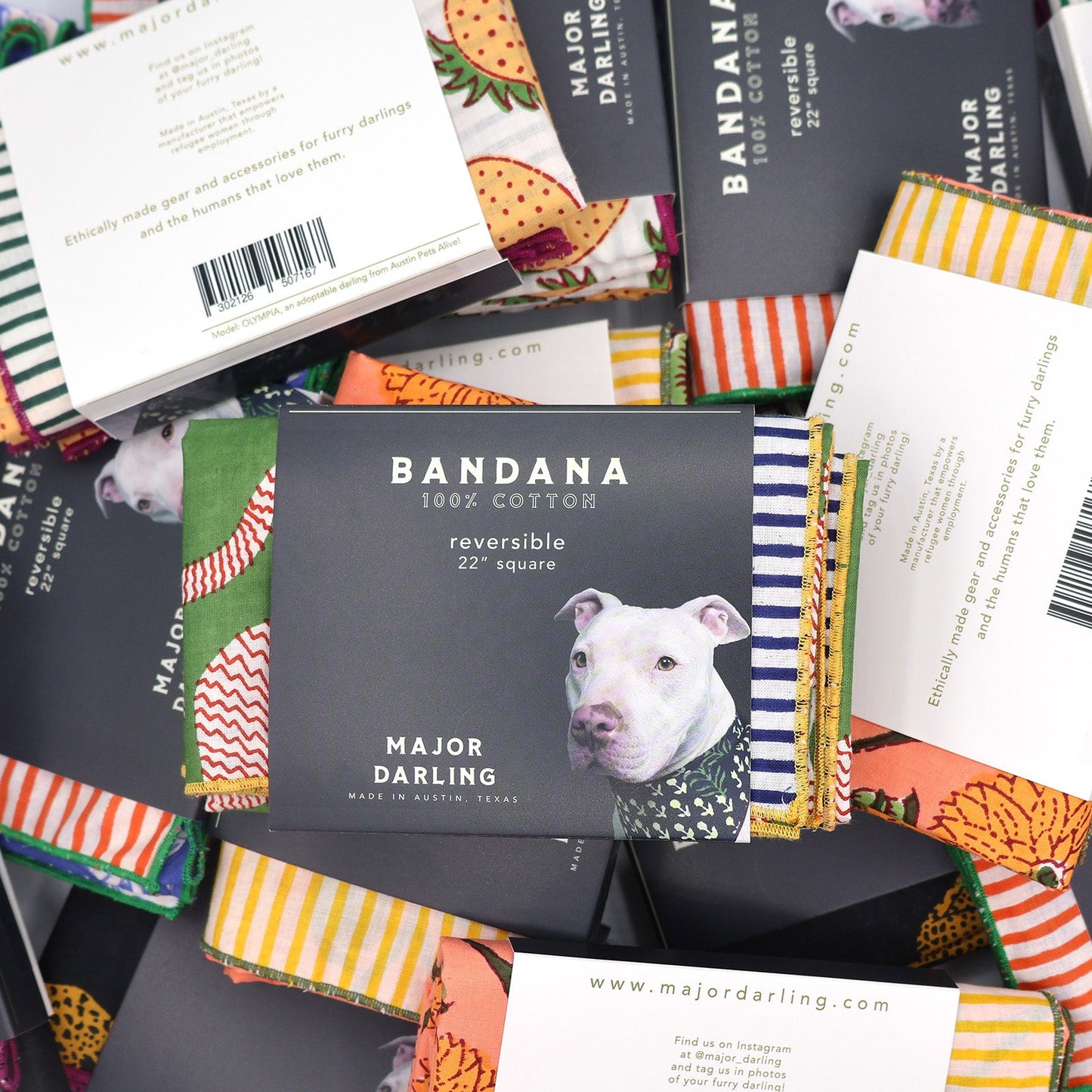 reversible bandana / sunflower picnic