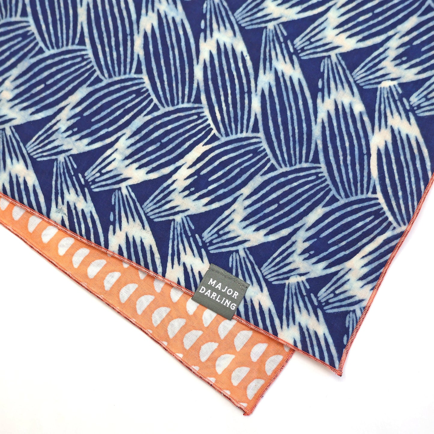 reversible bandana / braids and half-moons