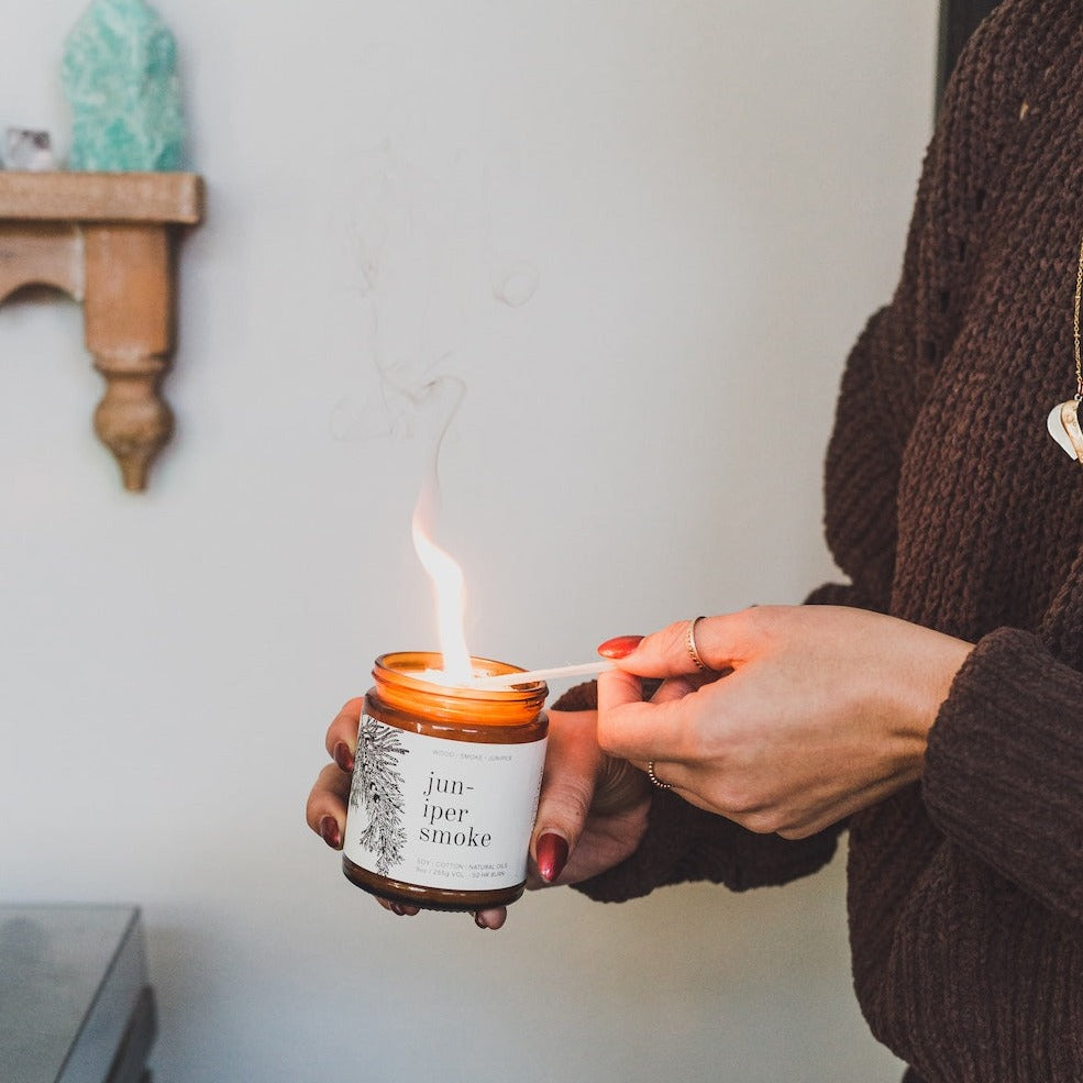 Juniper Smoke Soy Candle