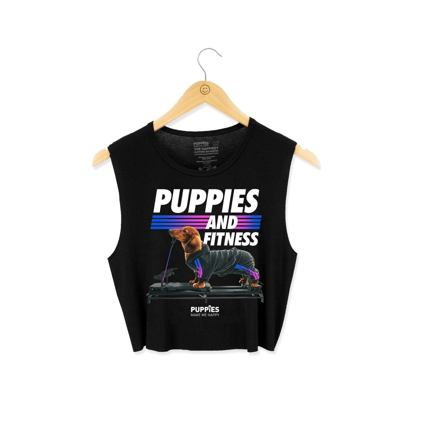 Pilates Reform Crop Top | Gift for Dog Moms Who Do Pilates | Made in USA