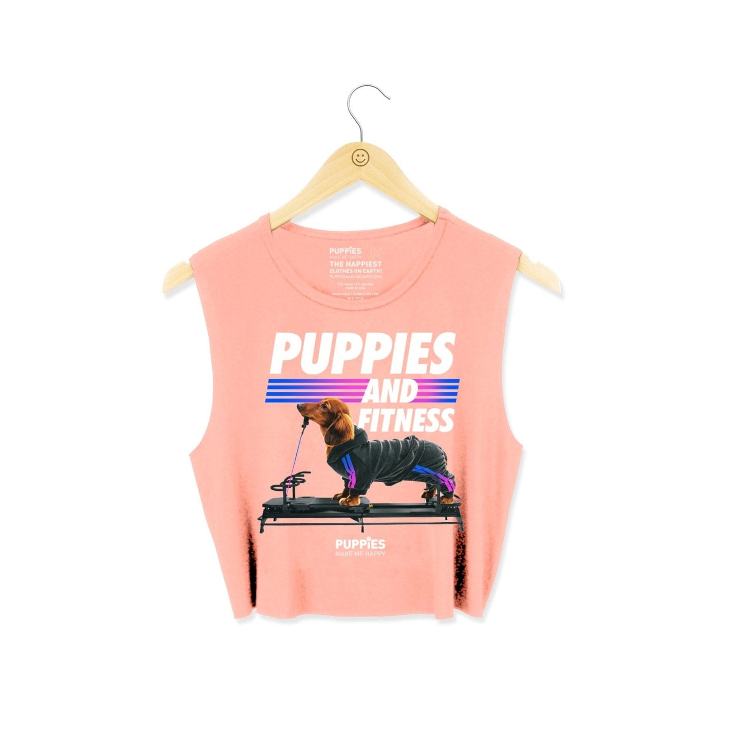 Pilates Reform Crop Top | Gift for Dog Moms Who Do Pilates | Made in USA