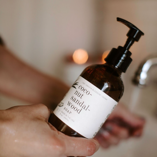 Coconut Sandalwood Liquid Soap