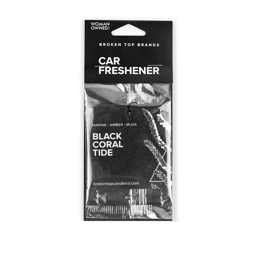 Black Coral Tide Car Freshener