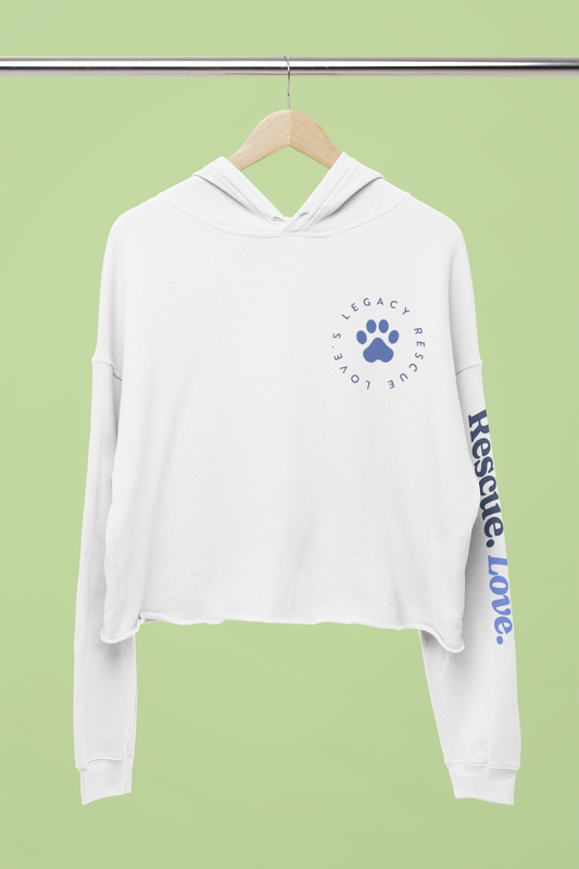 Love's Rescue Crop Hoodie