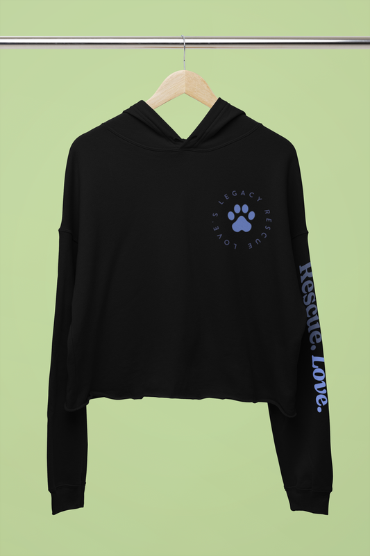 Love's Rescue Crop Hoodie