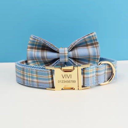 Blue Plaid Set