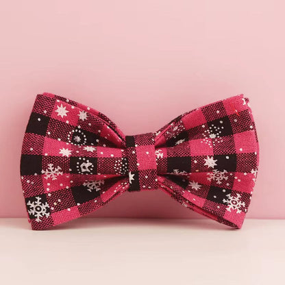 Christmas Red Star Plaid Set