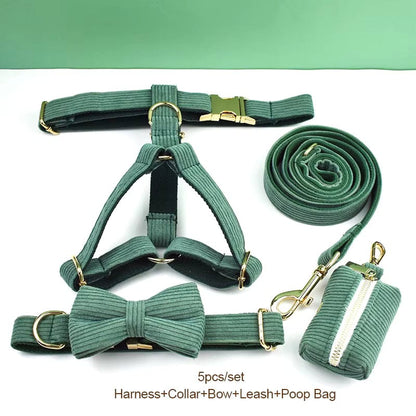 Dark Green Corduroy Set