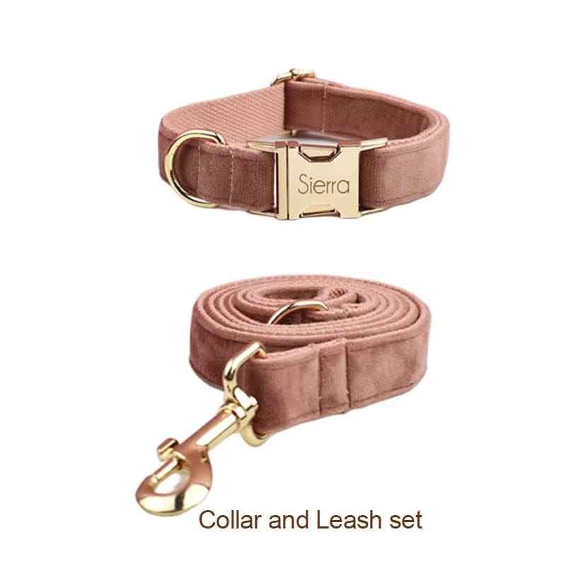 Dusty Pink Velvet Set