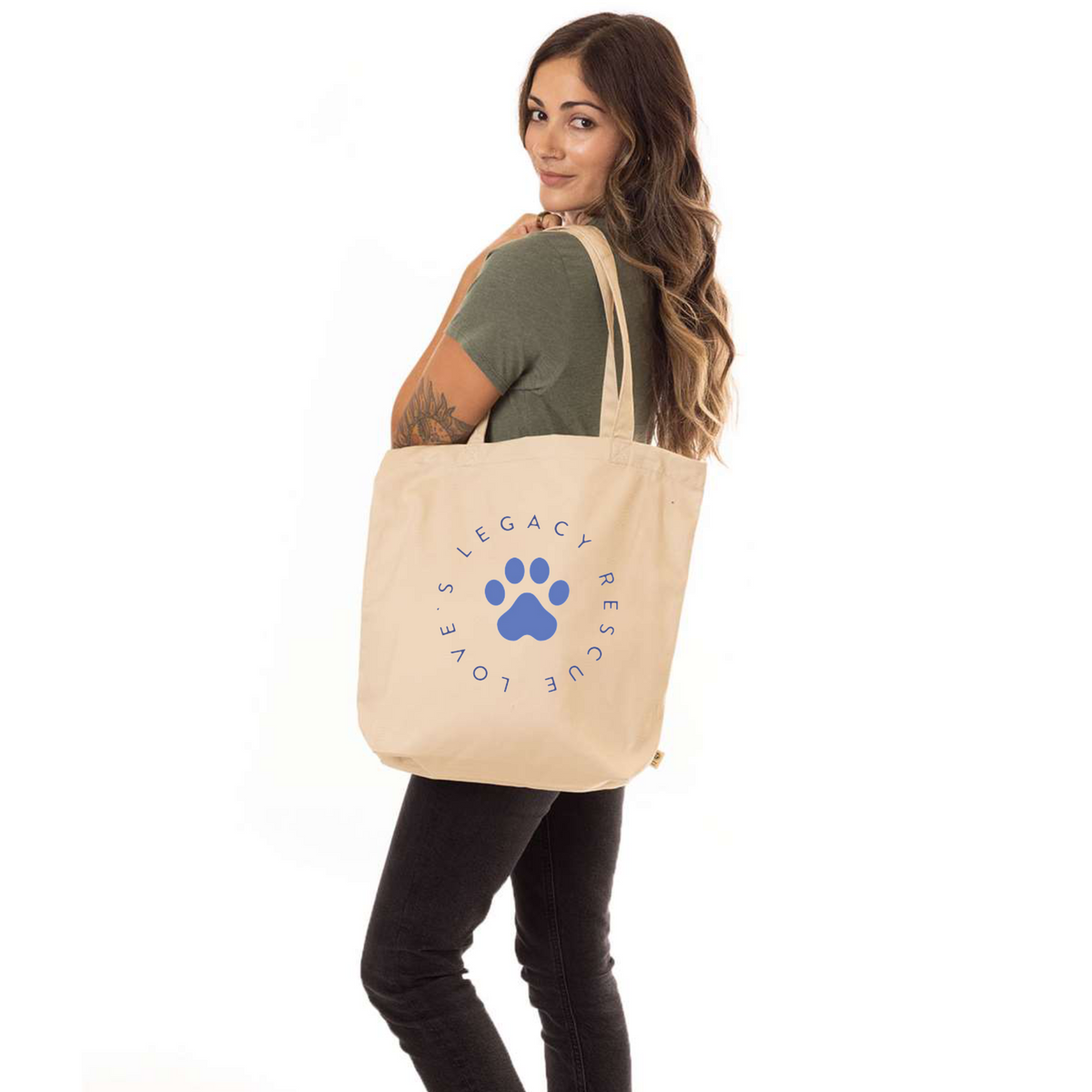 Love's Legacy Rescue Organic Cotton Everyday Tote