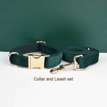 Green Velvet Set