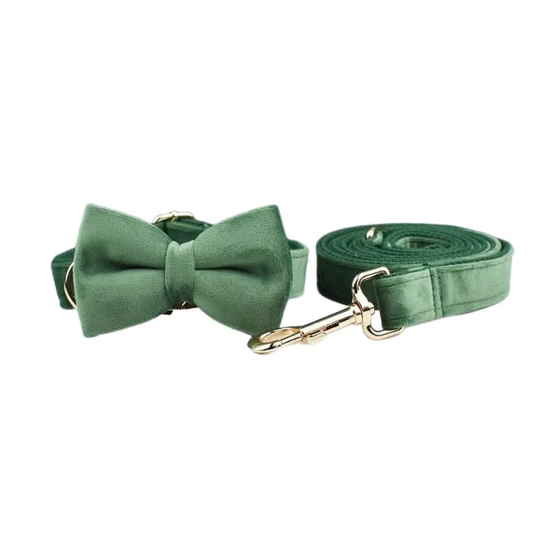 Forest Green Velvet Set