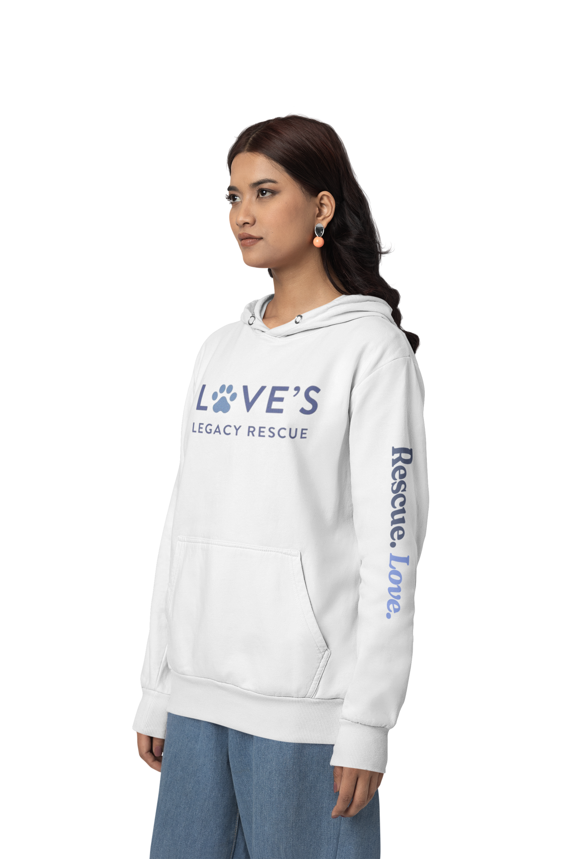 Love's Fleece Pullover Hoodie (Available in several colors)