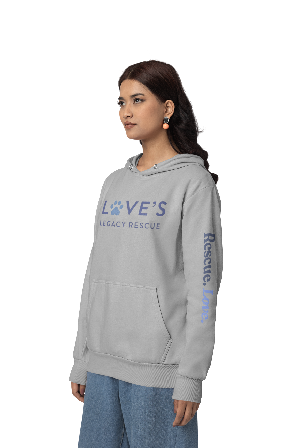 Love's Fleece Pullover Hoodie (Available in several colors)