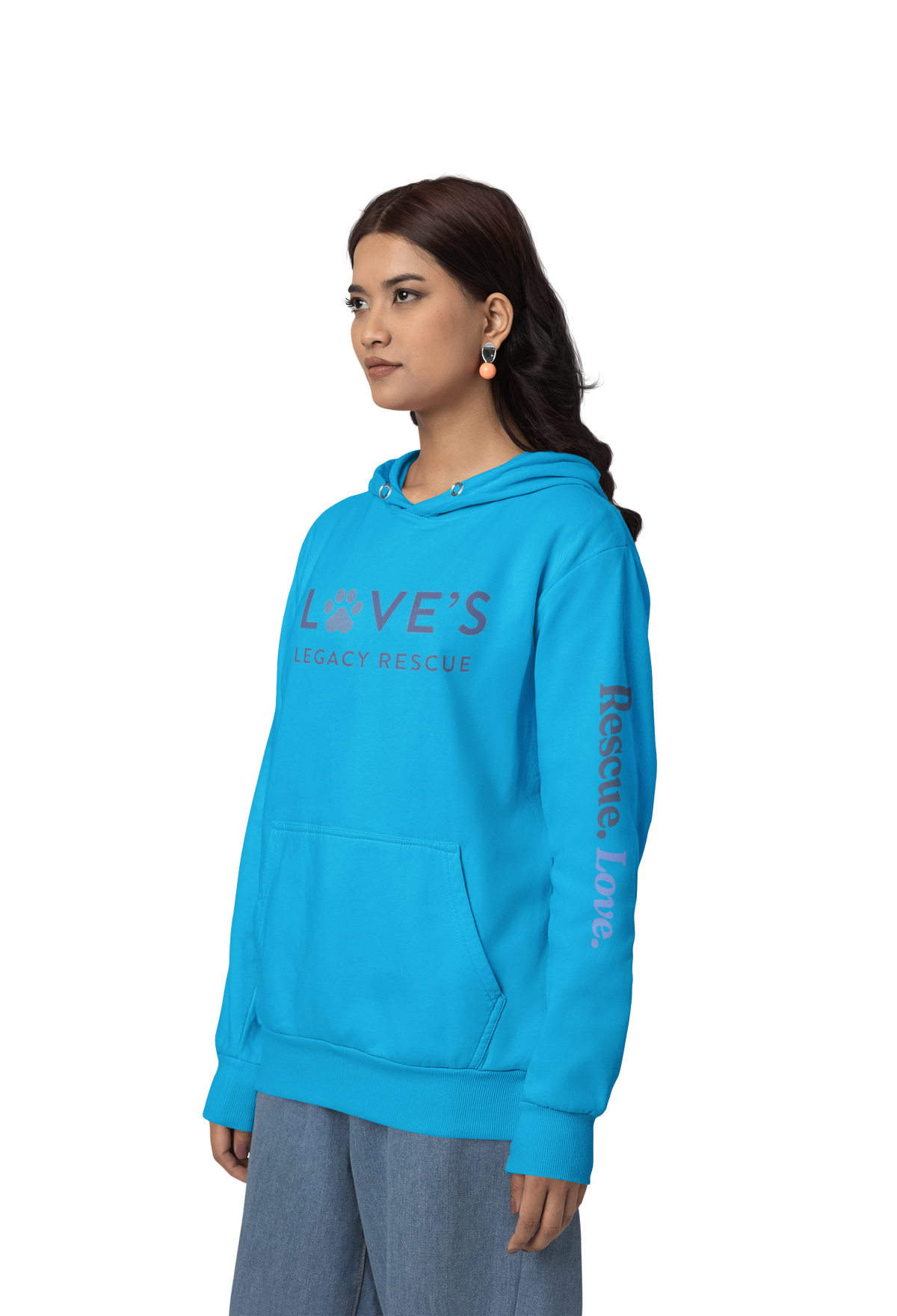 Love's Fleece Pullover Hoodie (Available in several colors)