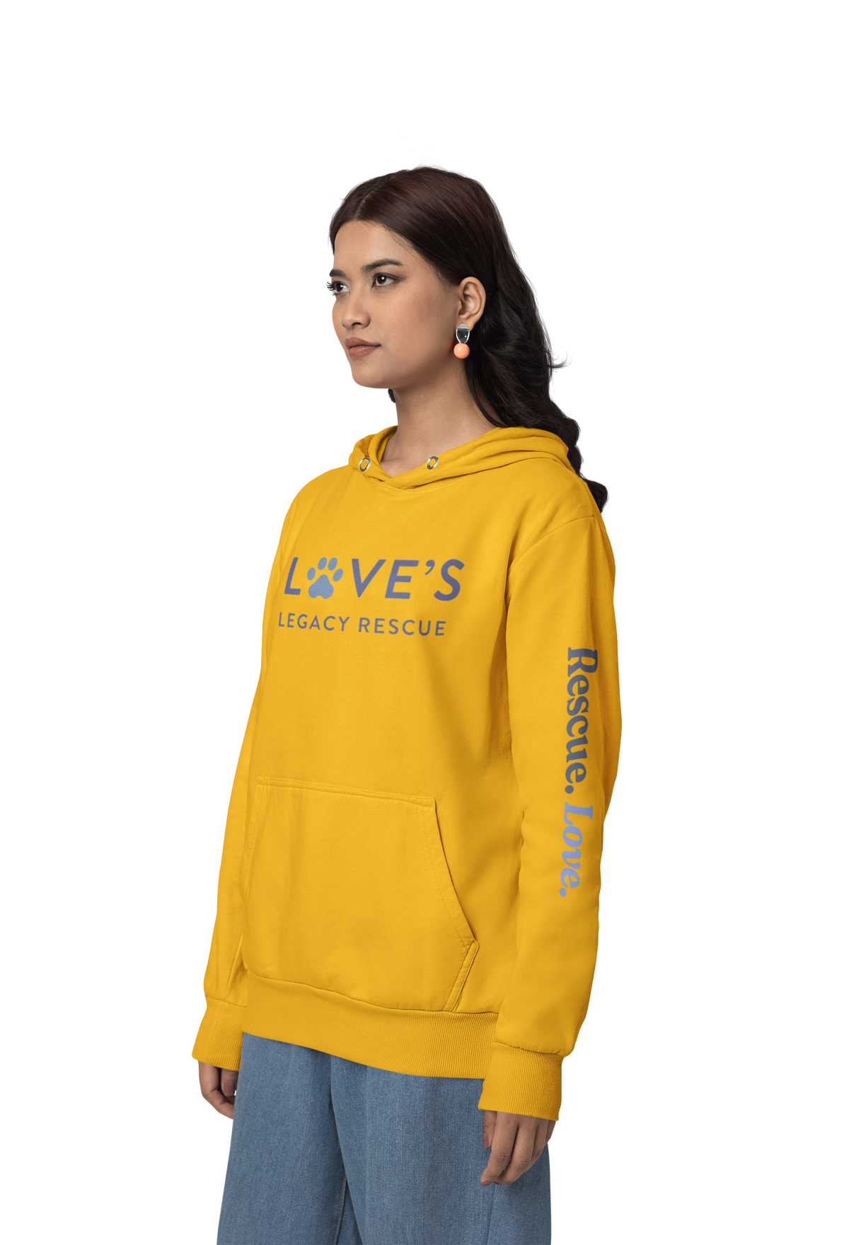Love's Fleece Pullover Hoodie (Available in several colors)