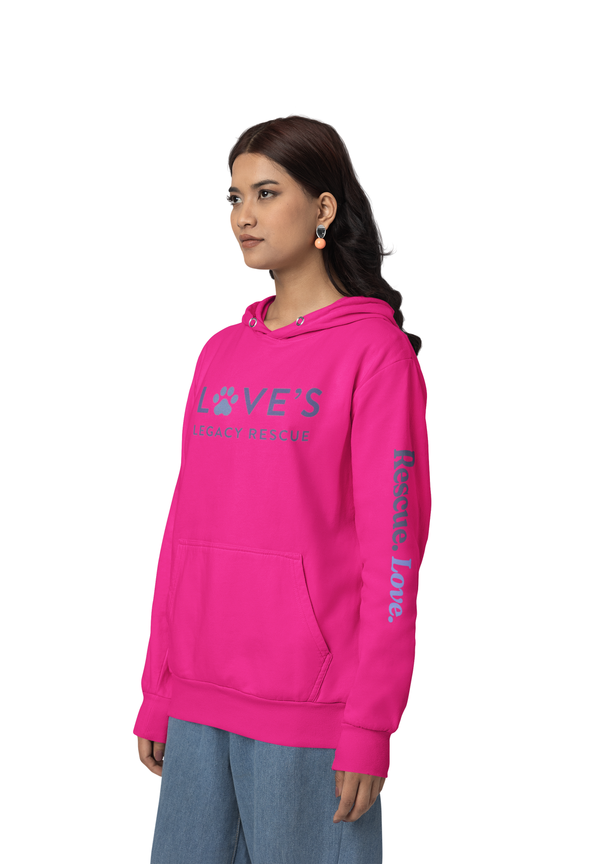 Love's Fleece Pullover Hoodie (Available in several colors)