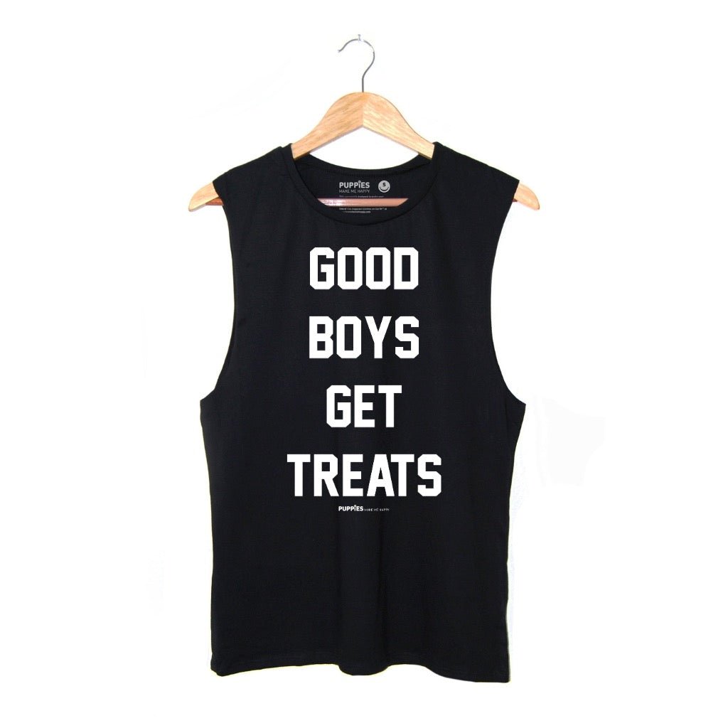 Good Boys Get Treats Muscle Tank | Gift for Dog Dads & Dog Lovers