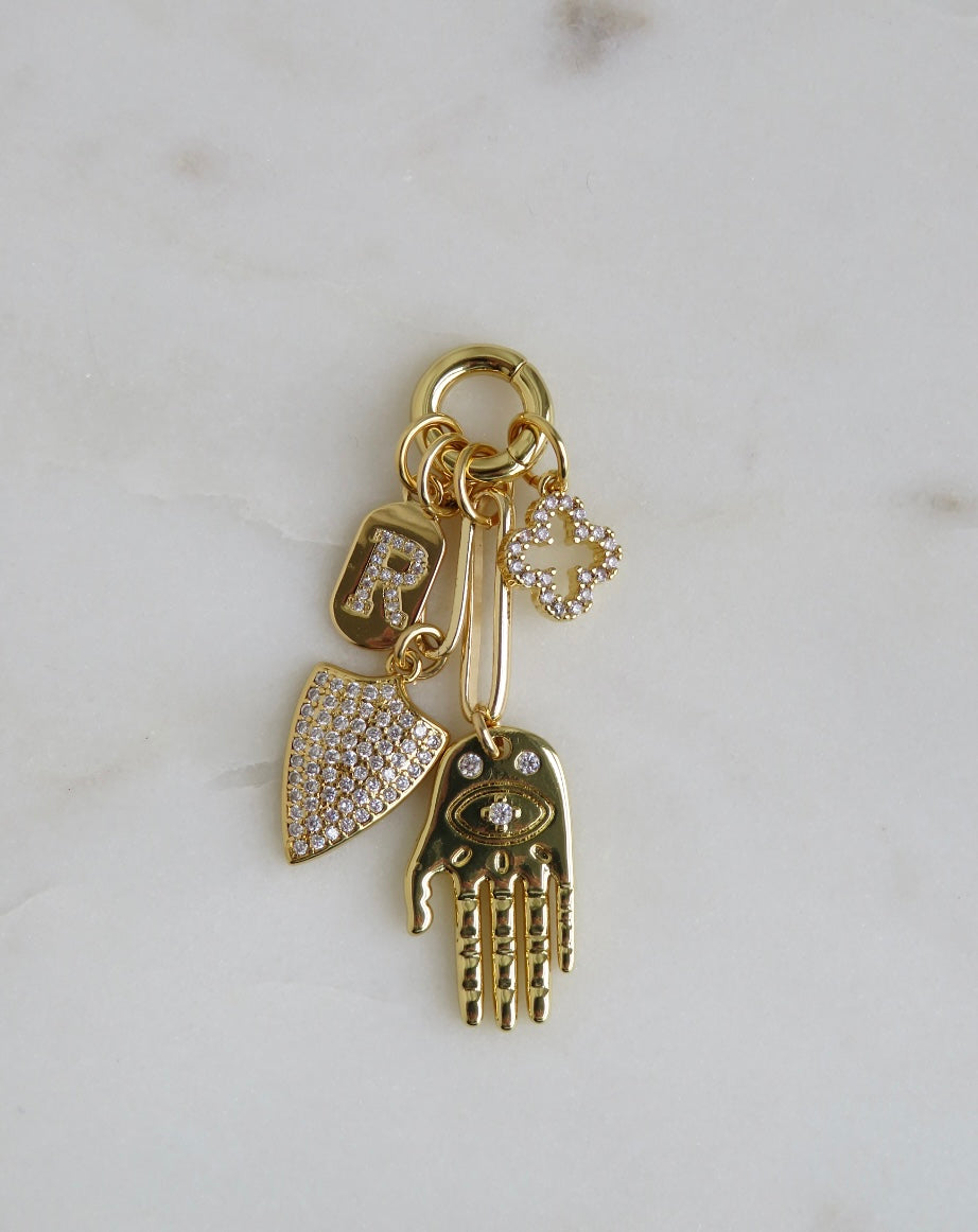 Protect Your Blessings Charm Cluster