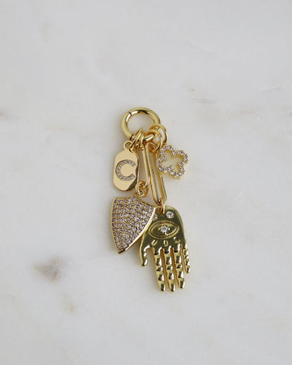 Protect Your Blessings Charm Cluster