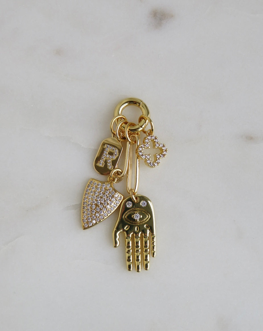 Protect Your Blessings Charm Cluster