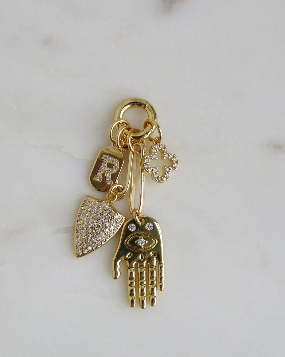 Protect Your Blessings Charm Cluster