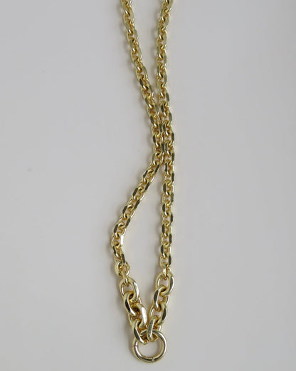 Valencia - Mixed Link Clasp Necklace - add a pendant