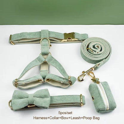 Light Green Corduroy Set