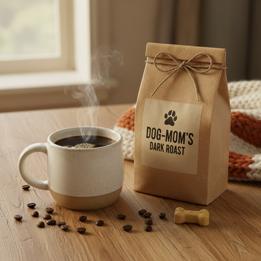 Coffee Lover's Dark Roast and Mug Gift Set
