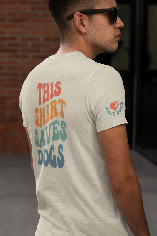 Saves Dogs Tee (available in several colors)