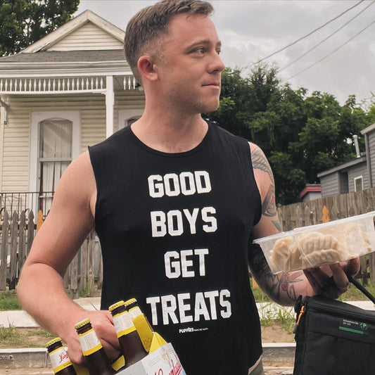 Good Boys Get Treats Muscle Tank | Gift for Dog Dads & Dog Lovers