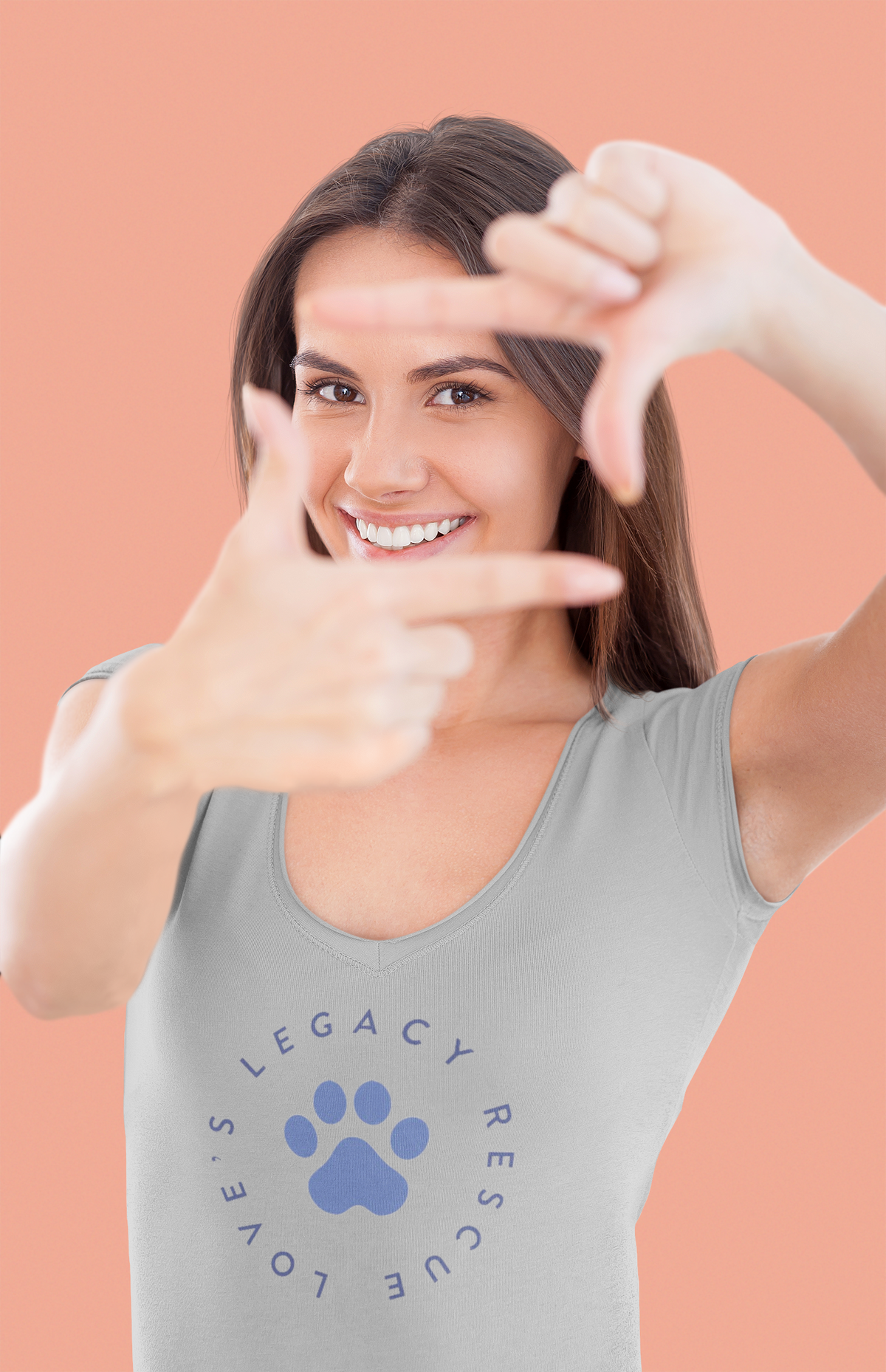 Love's Circle V-Neck (available in several colors)