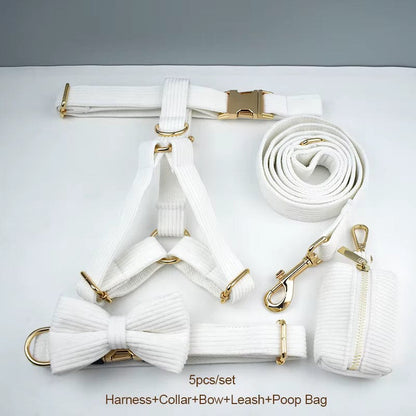 White Corduroy Set
